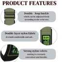 Alpine Loop Nylon Compatible with Apple Watch Ultra 3/2/1 Band 49mm Series 11/10/9/8/7/6/5/4/3/2/1/SE 46mm 45mm 44mm 42mm, Adjustable Soft Sport Strap with Leather Design for iWatch Men