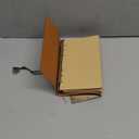 Leather Journal Notebook, MALEDEN Vintage Travel Journal for Women Refillable Sketchbook Diary Planner with Unlined Pages and Zipper Pocket (A6, Flowers)