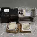 VEVOR Commercial French Fry Cutter, Stainless Steel Vegetable Fruit Chopper with 3 Replacement Blades 1/2-Inch 3/8-Inch 1/4-Inch, Electric Potato Slicer Dicer for Restaurants & Home Kitchen