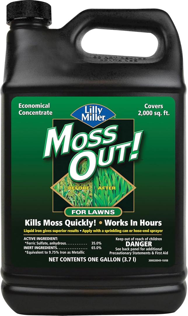 Lilly Miller Moss Out For Lawns Concentrate 1 Gallon- 10009156, Neutral