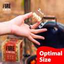 70 pcs Fire Starter - Natural Fire Starters for Campfires, Fire Pit, Pizza Oven, Fireplace, Smoker, BBQ, Pellet Stove & Wood - Fire Starters for Grill, Charcoal Starter