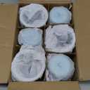 Falcon Enamelware Tumbler, Durable Enamel Drinking Cup, (11 oz), Classic & Stackable Design, Drinking Cup for Kitchen, Outdoor, Camping & Picnic Use (Aqua Blue, Pack of 6)