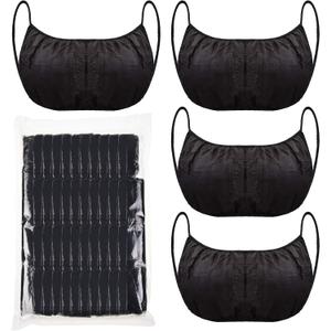 Janmercy 50 Pcs Disposable Bras for Women Disposable Nonwoven Spa Top Garment Underwear Individually Pack Brassieres, One Size