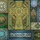 Springbok Celtic Knots 500 Piece Jigsaw Puzzle for Adults – Poster Now Included - Intricate Irish Art - Unique Cut Pieces – Made in USA