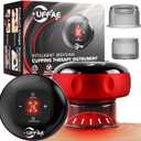 7-in-1 Electric Cupping Therapy Set, Smart Cupping Therapy Massager, 12 Levels of Suction Strength and Temperature Controlfor Targeted Pain Relief