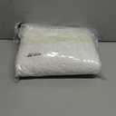 Small Bathroom Rugs 17x24 Non Slip White Fluffy Bath Mat for Bathroom Floor Machine Washable Plush Luxury Bath Rug for Tub Soft Shaggy Absorbent Shower Mat