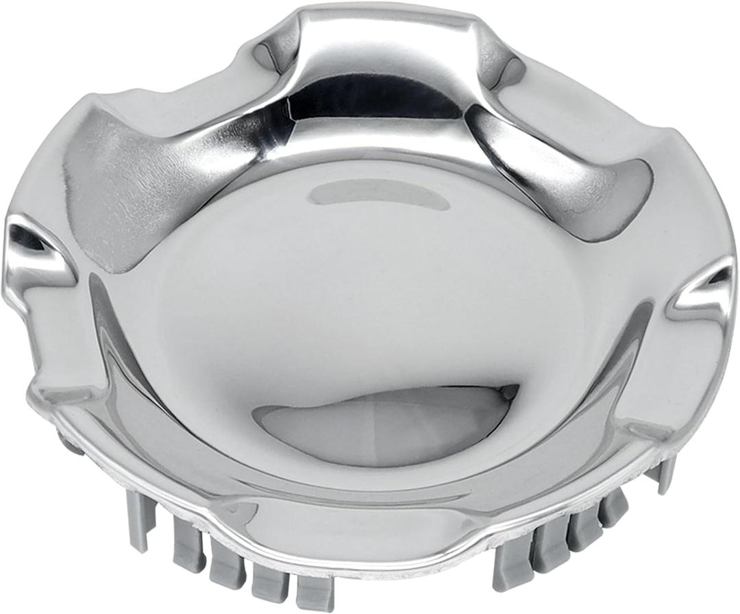 9595152 Polished Aluminum Cover Wheel Hub Center Cap Hubcap Cover Hub Cap Compatible with Chevrolet Silverado Avalanche Suburban Tahoe 2007-2014 Replace # 9595152 (20" 5-Spoke Wheels Only)