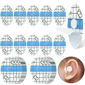 Kingdder 60 Pcs Baby Ear Covers for Bath Waterproof Ear Protection Plugs for Swimming Kids Newborn Shower Surfing Snorkeling and Other Water Sports(Blue)