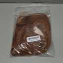 HAIRCUBE Layered Auburn Medium Long Straight Synthetic Wigs for Women with Bangs Heat Resistant Natural Look for Daily Use