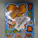 24 Sheets 5.8x4.4 DIY Make a Face Mario Stickers for Teens, Make Your Own Mixed & Matched with 8 Designed Characters(3 of Each) Sticker for Birthday Party Supplies Favors Class Reward (Mario)