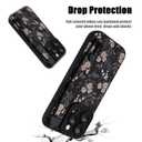 Ufbara Compatible with iPhone 16 Pro Case for Women Men, Cute Flower