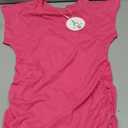 ANRABESS Womens Summer Sleeveless Bodycon Mini Dress Ribbed Knit Crewneck 2026 Basic Slim Fit Party Cocktail Short Dresses Hot Pink Medium