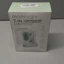 Momcozy 7 in 1 Electric Bottle Brush Kit, Portable Cleaning Set with Formula Mixer, Silicone Brush, Nipple Brush, Straw Brush, Soap Dispenser, Drying Rack - Long Battery Life for Home & Travel (Green)