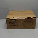 Baby Playpen with Mat, 50 x 50 inch, PlayPen for Babies and Toddlers, Sturdy Safety Play Pen with Soft Breathable Mesh (Ball and Pull Rings Included)