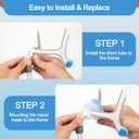 Medihealer Upgraded N20 Nasal Cushion for Airfit N20 Nasal Mask(L), 2 PCS Ultra Comfortable Memory Foam Cushion Compatible with Airfit N20, Great Value CPAP Supplies Blue