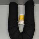 Sunolga Door Draft Stopper Blocks Hot and Cold Air with Removable Washable Cover for Bottom of Door, All-Season Seal for Wind, Right Angle Door Sweep for Gaps Up to 3", Home Essentials, 38", Black