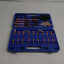 36-in-1 Bearing Puller Kit, Upgraded Blind Hole Bearing Puller Set, Bearing Removal Tool with 3 Jaw Puller Hooks for Motorcycles, Machinery and Cars Bearing