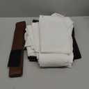 Laku Tunic Costume Mens Tunic Hooded Robe Cosplay Full Set Halloween Costume (Large, White)