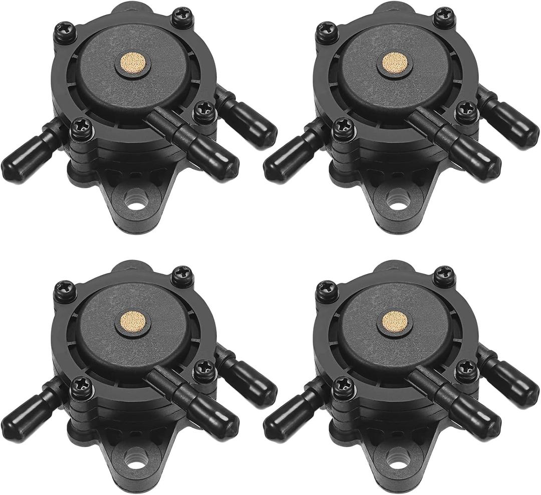 Chengu Fuel Pump Lawn Mower Compatible with 491922 691034 692313 808492 808656 808281 Fuel Pump for Outdoor Garden Lawn (4 Pcs)