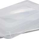 Nordic Ware Half Sheet Cover, 13 by 18 Inch, Clear