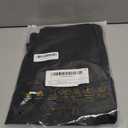 KUMAYES Sauna Sweat Pants for Women High Waist Slimming Shorts Compression Thermo Workout Exercise Body Shaper Thighs (Large, Black)