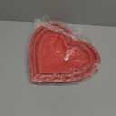 Hushee 3 Pcs Valentine's Day Wooden Serving Tray Red Heart Shaped Plates Heart Wood Serving Dish Trays and Platters for Valentines Day Table Decorations Home Office Food Display, 3 Sizes