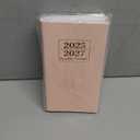 Pocket Calendar 2025-2027 for Purse, Two Year Monthly Planner Pocket Size, Jul 2025 to Jun 2027 Monthly Planner Small Size (6.5" x 3.5")-Pink, Pack of 5