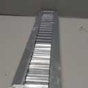 20" x 4" Galvanized Steel Spiral Duct Air Vent Grille Cover - Fully Adjustable Double Deflection HVAC Air Supply [Outer Dimensions: 22w X 6" h]