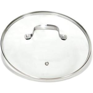 Gotham Steel Clear Tempered Glass Vented Lid - Prevents Pots and Pans from Messy Spillovers (9-inch Lid)