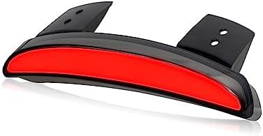 QUASCO Motorcycle Chopped Rear Fender Edge LED Diffused Brake Tail Light Turn Signals Taillight Compatible with Harley Sportster Iron 883 XL1200C XL1200L XL1200N XL1200R XL1200V XL1200X