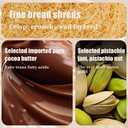2 x Dubai Chocolate Bar Pistachio,Handmade with Pistachios,Chocolate Dubai, Individually Wrapped,Perfect for Gift