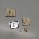 DG44-01006B PER001-12D Dual Infinite Switch Compatible with Samsung Range Surface Element Control, DG44-01006B Dual Infinite Switch Replaces for Samsung PER001-12D, for Stove Replacement Parts