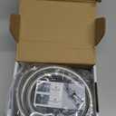 Arofa Handheld Toilet Bidet Sprayer for Toilet-Adjustable Water Pressure Control with Bidet Hose for Feminine Wash, Stainless Steel Brushed Nickel Bidet Faucet Cloth Diaper for Baby Wash (1 Pack)