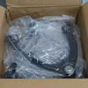 Front Upper Control Arms w/Ball Joints Tie Rods for 2007-2014 Chevy GMC Silverado Sierra Suburban 1500 Avalanche Yukon Tahoe Cadillac Escalade ESV (10pc Set)