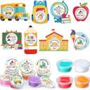 Watersay 32 Pack End of School Year Student Gifts Bullk from Teacher Air Dry Modeling Clay for Kids Last Day of School Cards Summer Graduation Gifts Preschool Kindergarten Classroom Prizes