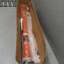 VEVOR Underhoist Support Stand, 3/4 Ton Capacity Under Hoist Jack Stand, Lifting from 38.4 to 75.4 in, Bearing Mounted Spin Handle, Self-Locking Threaded Screw, Two Wheels, Support Vehicle Components