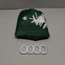 Christmas Tree Shower Curtain Green Background Bathroom Decorative Curtains, Winter Holiday Festival New Year Xmas Trees Shower Curtains, Waterproof Fabric Bathtub Curtains with Hooks 72"x78"