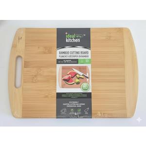 Bamboo Cutting Board  Small & Durable, Eco-Friendly, Perfect for RV, Camping, Tiny Kitchens, Multi-Purpose 13.4" x 9.4"