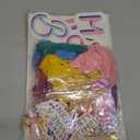 94 Piece Girls Rainbow Birthday Party Decorations Set with Balloons, Banner, Cake Toppers and Wall Cutouts