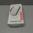 Carrying Case Compatible with Nintendo Switch 2 2025, Portable Travel Storage Case with Taller Design for Larger Capacity, Protective Hard Shell with 10 Game Card Slots, Carry Hand Bag Pouch, White