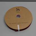 Burgundy Velvet Ribbon 1'' 25 Yards for Christmas Tree, Gift Wrapping, Flower Bouquet, Wreath Decorations, Bow Making