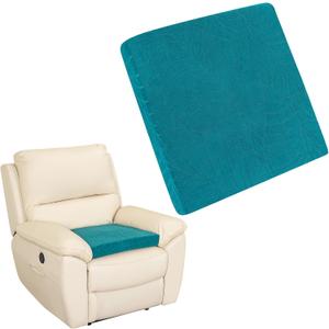 Recliner Cushions for Long Sitting Foam Seat Cushion Soft Tufted Layer for Elderly Seniors, Recliner Chair, Floor Pillow, Office Chair, Car, No Pressure on Thighs, 20X20X3 Inch - Leaves Green