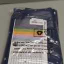 BGment Kids Blackout Curtains for Boys Bedroom, Star Curtains Thermal Insulated Grommet Window Drapes for Nursery, Set of 2 Panels (42 x 63 Inch, Navy Blue)