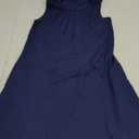 ANRABESS Womens Summer Casual Tank Dress Sleeveless V Neck T Shirt Sundress Flowy Tiered Swing Mini Beach Vacation Dresses (Medium)