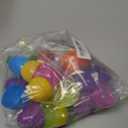 48 PCS Fillable Easter Eggs, Colorful Easter Eggs Empty, Bulk 2.3" Plastic Bright Easter Egg for Easter Hunt Presents Easter Basket Stuffers for Kids Party Favor Classroom Prize Supplies