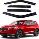 IG Window Visors Fit for 2019-2026 Acura RDX, Out-Channel Rain Guards Vent Wind Deflectors 4PC, Car Accessories for 19-26 Acura RDX