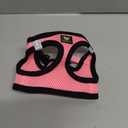 EcoBark XS Dog Harness - Step in Toy Breed Dog Harnesses - Extra Small Eco-Friendly Body Halter Vest - Reflective Tiny Soft Mesh (Bubblegum Pink, XS) (XS- 5 to 6 lbs- Chest Up to 13 in (Pack of 1))
