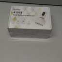 ELISHINE Lymphatic Drainage Massager, Anti Cellulite Massage Tool, Body Sculpting Machine with Red Light Therapy, Heating, Vibration for Stretch Marks & Cellulite, Gift for Women & Men, White