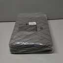 PLEASOR Door Mat for Front Door Entrance, Dirt Trapper Washable Welcome Mat Outdoor Indoor, Non-Slip Waterproof Doormat for Outside/Inside Use, Low Profile Entryway Rug, 47"x32", Grey