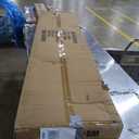 FDW Room Divider Wood Screen 4 Panel Folding Portable Partition Screens Wooden Mesh Woven Design Room Screen Divider for Home Office (Coal Black)